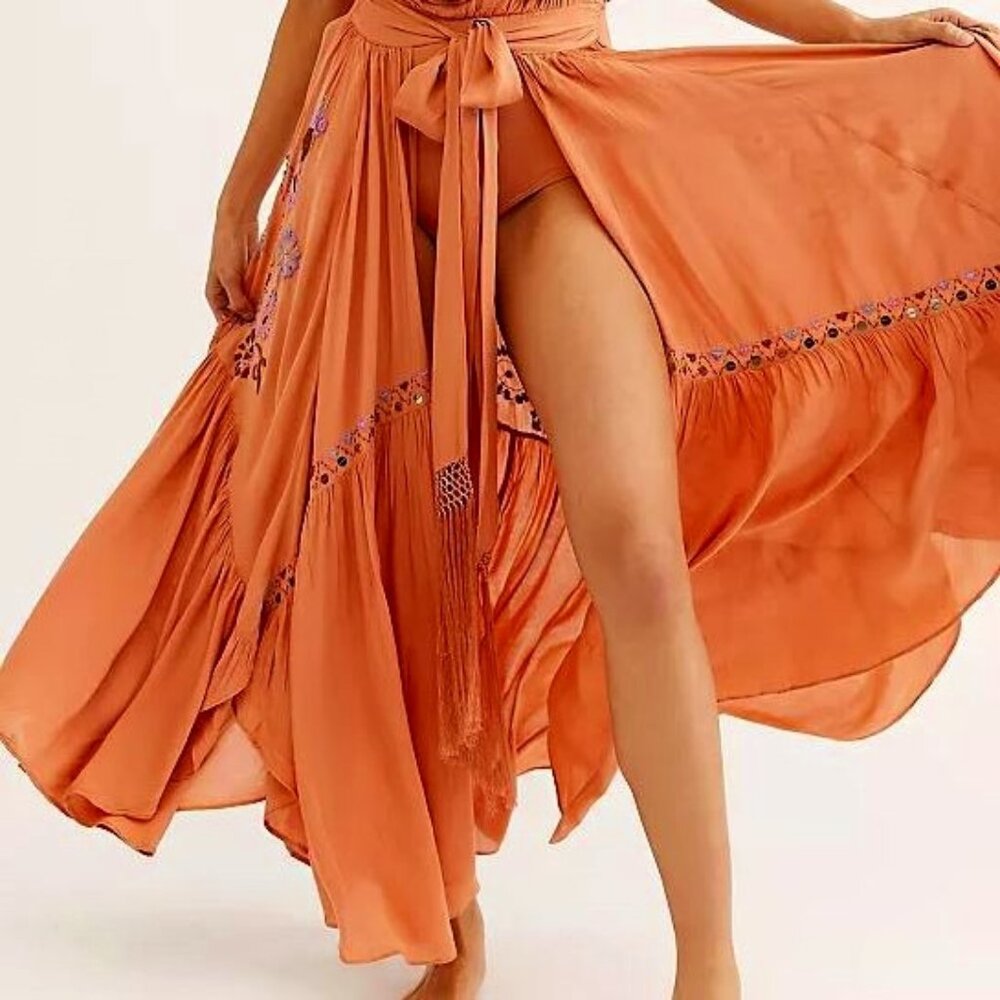 Free People Body Suit Dress US Medium Size